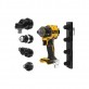 DeWALT DCD803NT gręžtuvas - suktuvas + 4 adapteriai TSTAK